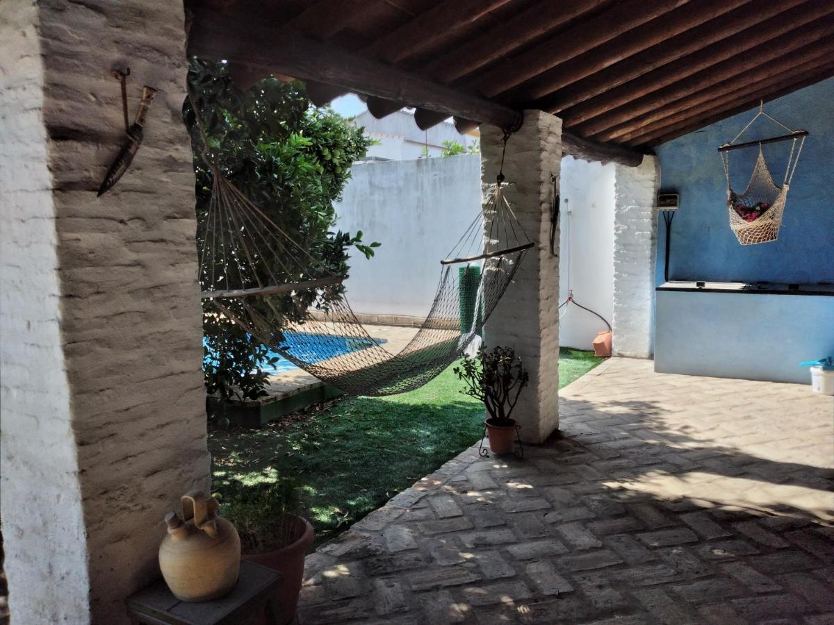 Ferienhaus Casa Ela Pedro - Hinojos 4 Zi - 8 Betten, Kinder Willkommen ภายนอก รูปภาพ